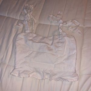 Lottie Moss peplum top